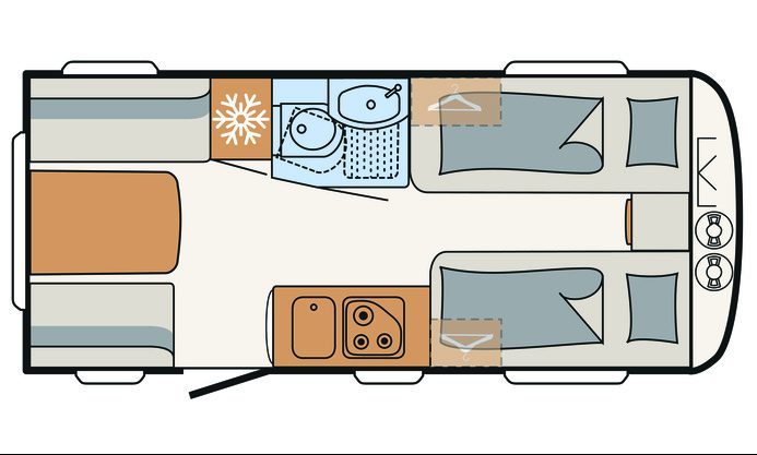 
                    Camper Avantgarde 460 EL