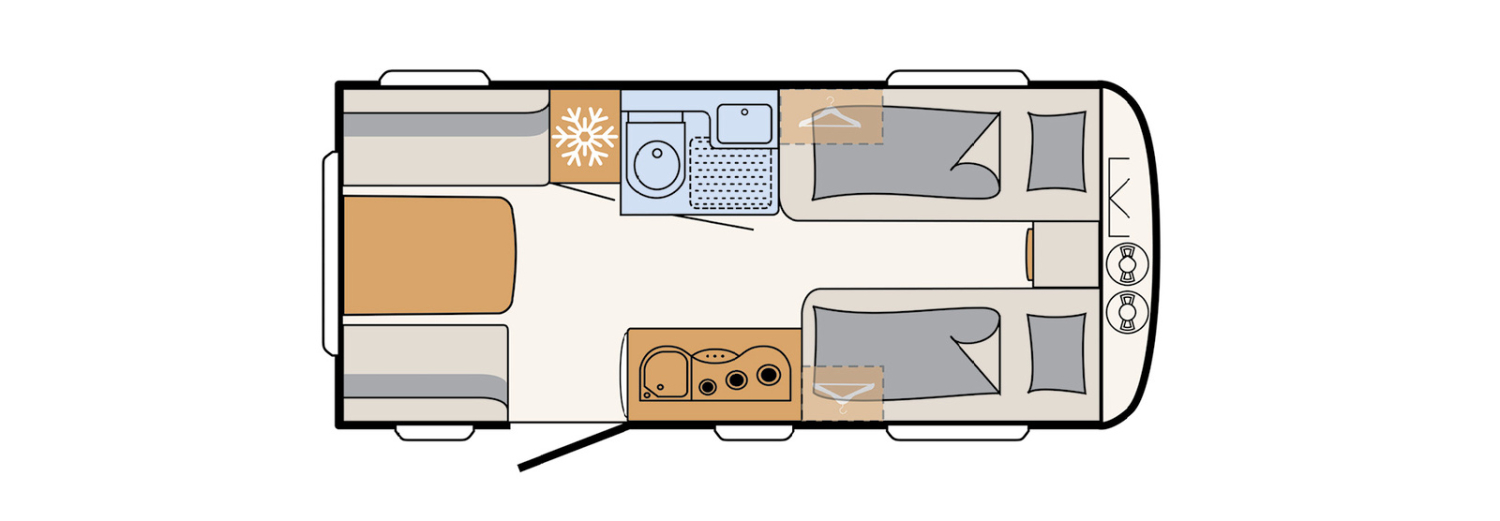 2026-Dethleffs-Camper-460EL-SummerEdition-Plattegrond