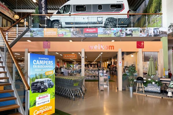 Campolife showrooms en winkel open op Hemelvaartsdag en op Tweede Pinksterdag