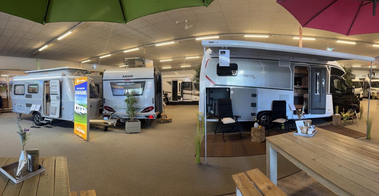 Caravans en campers bij Campolife