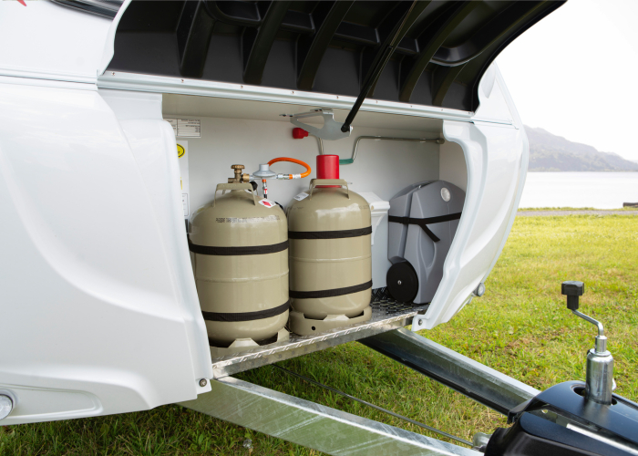 Dethleffs C'Joy 460 LE gasflessen