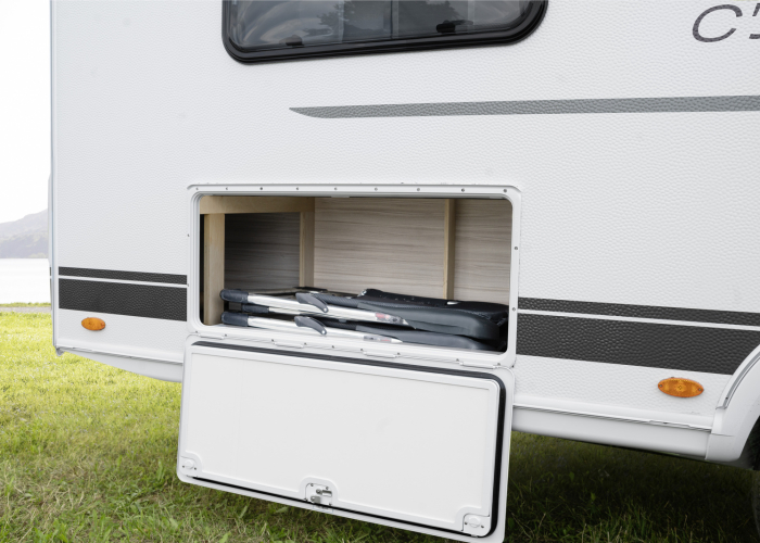 Dethleffs C'Joy 460 LE serviceluik