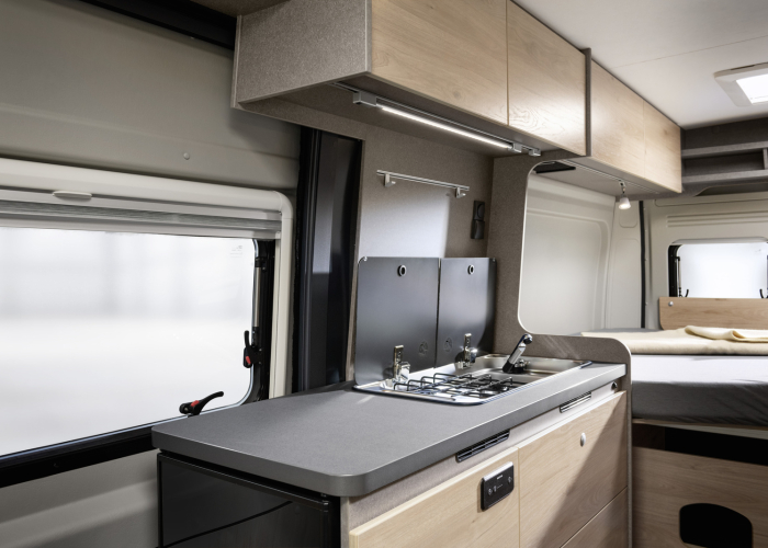 Dethleffs Globetrail 600 DS Keuken