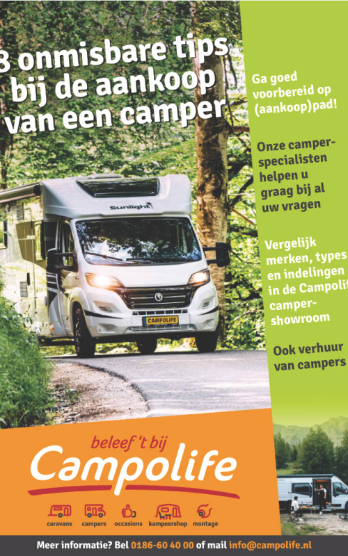 8 onmisbare tips bij de aankoop van een camper