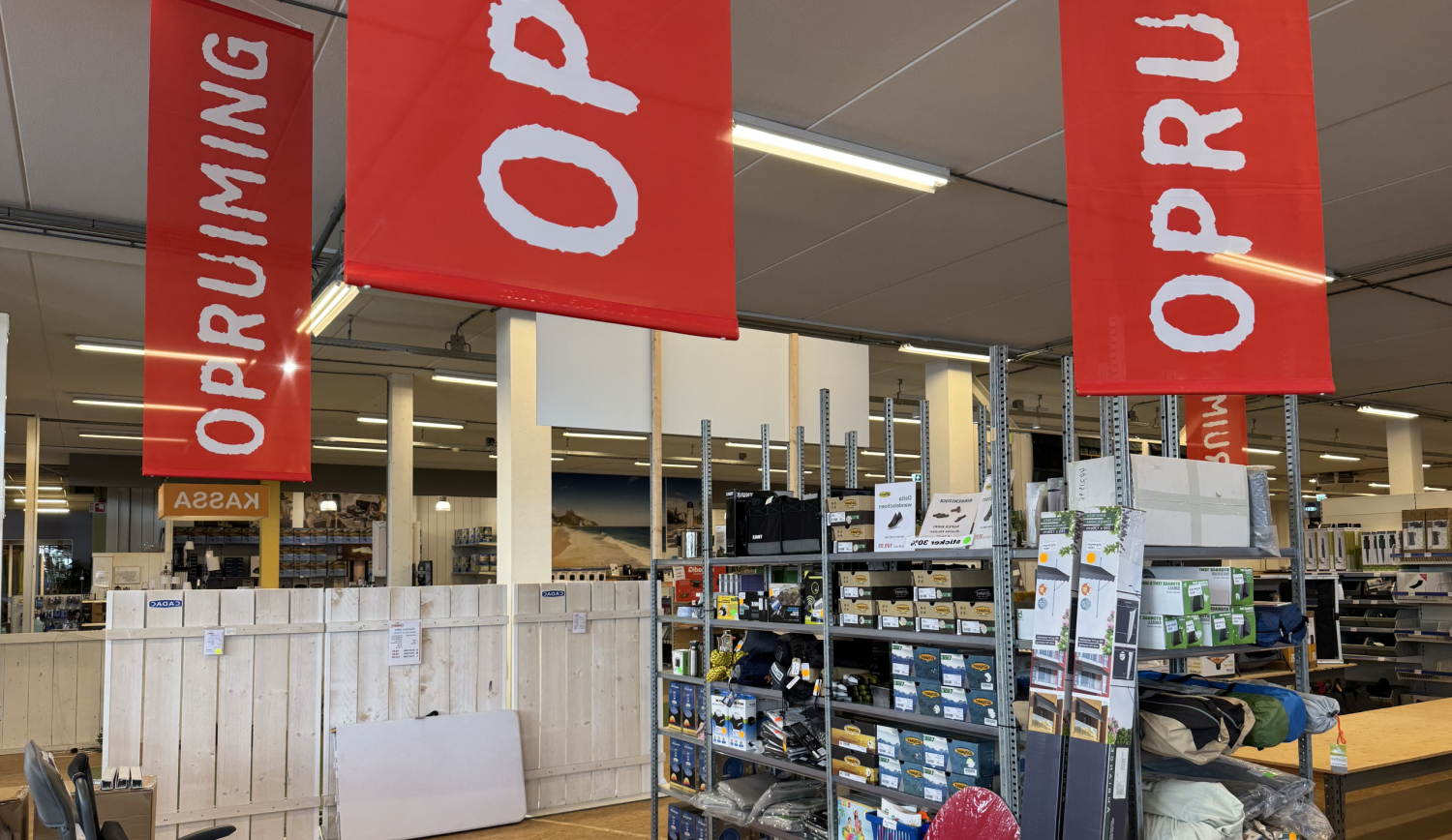 Opruiming Kampeerwinkel januari 2026